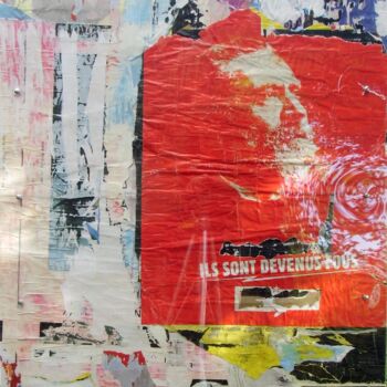 Collages titled "Ils-sont-devenus-fo…" by Zar, Original Artwork, Collages