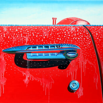 Painting titled "Génération pétrole…" by Jean-Jacques Venturini, Original Artwork, Oil