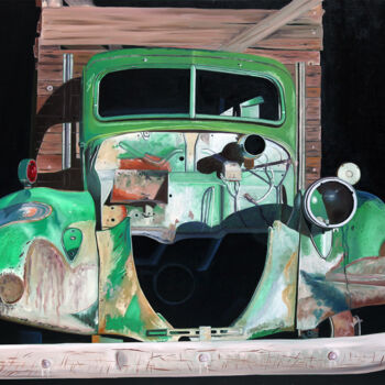 Peinture intitulée "Génération pétrole…" par Jean-Jacques Venturini, Œuvre d'art originale, Huile