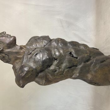 Sculpture titled "Torse d' Hélios " by Jean Gabriel Mondié, Original Artwork, Bronze