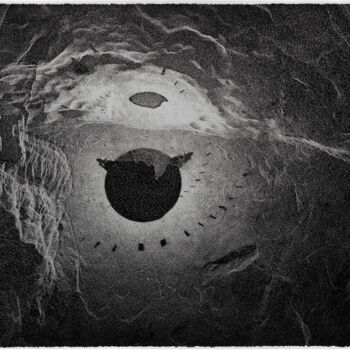 Printmaking titled "Vision 1" by Leah Desmousseaux, Original Artwork, Engraving