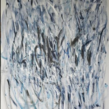 Painting titled "Eléments" by Monica Dehaeze , Original Artwork, Acrylic