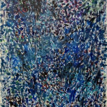 Painting titled "Rêveries" by Monica Dehaeze , Original Artwork, Acrylic