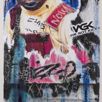 Painting titled "H2NOLITA2021" by Enelhe, Original Artwork, Wood
