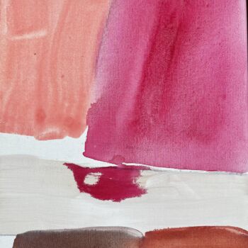 Painting titled "Libre Passage 1" by Diana Barrault, Original Artwork, Gouache