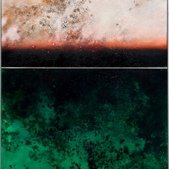 Painting titled "Dichotomy" by Chris  Veeneman, Original Artwork, Oil