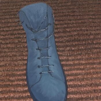 Painting titled "Bootsket" by Hortense Laurent, Original Artwork, Oil