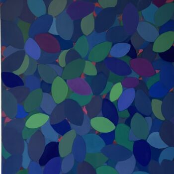 Painting titled "Sans titre" by Beatrice Géneau, Original Artwork, Fabric
