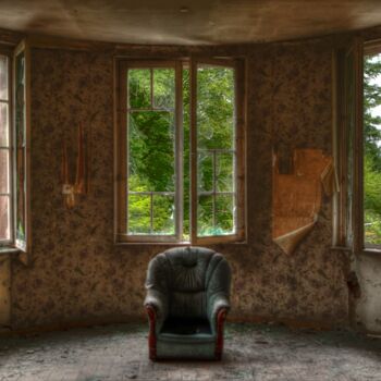 Photography titled "solitude" by Lee O'Neil, Original Artwork, Aluminium