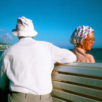 Photography titled "Recto-Verso, Nice" by Jean Robert Franco, Original Artwork, Analog Print