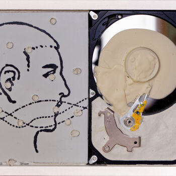 Sculpture titled "DD10+" by Guykayser, Original Artwork