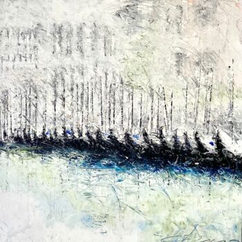 Peinture intitulée "Venise: Réveil mati…" par Michel Drass, Œuvre d'art originale, Huile