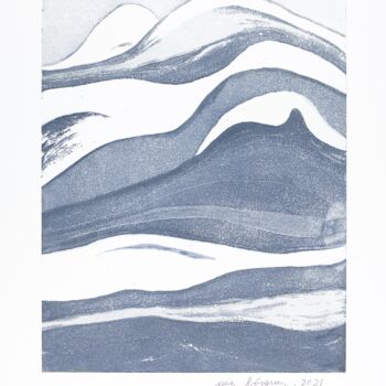 Drawing titled "Les plus hauts Somm…" by Paz Borquez-Chevallier , Original Artwork, Paper