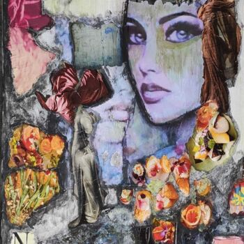 Peinture intitulée "Mee Too" par Arlette Kouker, Œuvre d'art originale, Acrylique
