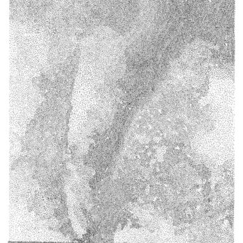 Drawing titled "Tornade - Louisiane" by Rebecca Brueder, Original Artwork, Ink