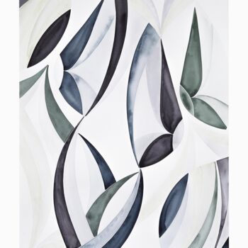 Drawing titled "Alma Mater XVIII" by Virginie Rasmont, Original Artwork, Watercolor