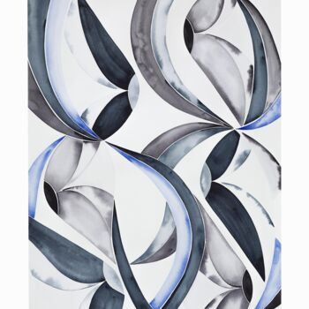 Drawing titled "Alma Mater XVI" by Virginie Rasmont, Original Artwork, Watercolor