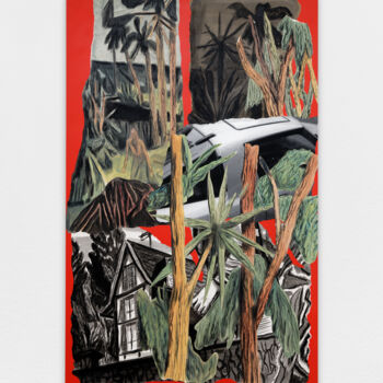 Collages titled "#St-Vincent " by Pierre Seinturier, Original Artwork, Collages