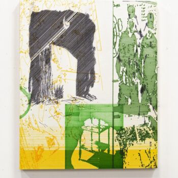 Dessin intitulée "What a pretty corne…" par Corentin Leber, Œuvre d'art originale, Bois