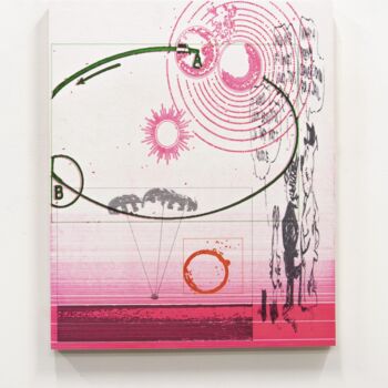 Dessin intitulée "I wonder if I could…" par Corentin Leber, Œuvre d'art originale, Bois