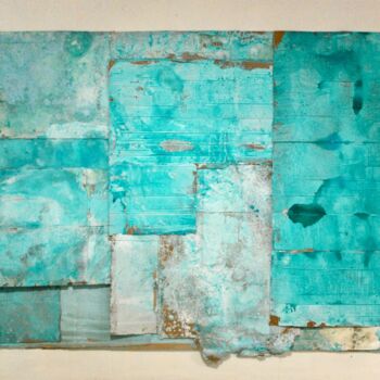 Painting titled "Le mirage d'En-vau" by Charles Le Hyaric, Original Artwork, Acrylic