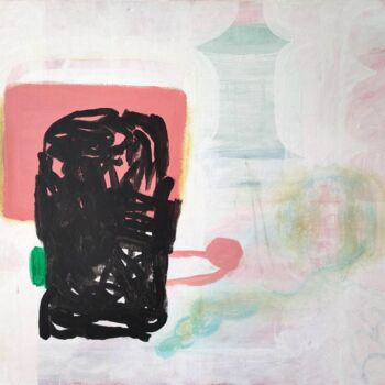 Painting titled "pluto " by Antony Huchette, Original Artwork, Acrylic