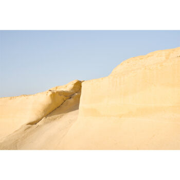 Photography titled "SCAPES-Pale rock" by Olivier Cuvelette, Original Artwork, Digital Print