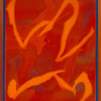 Collages titled "Vibrant line" by Kitikong Tilokwattanotai, Original Artwork, Acrylic