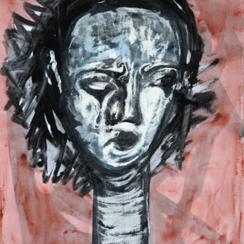 Drawing titled "Insomnia" by Ilya Grinberg, Original Artwork, Ink