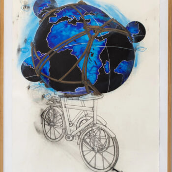 Painting titled "Globulus" by Mrdjan Bajić, Original Artwork, Acrylic