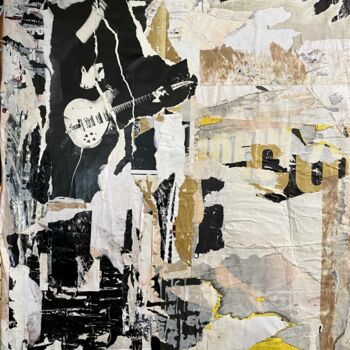 Collages titled "WHO " by Zar, Original Artwork, Cardboard