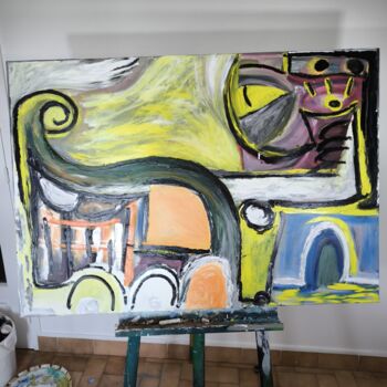 Painting titled "IMG_20240519_155613" by Jean Maxime Donate, Original Artwork