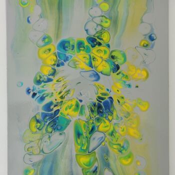 Painting titled "Astrocyte" by Benjamin  Fould, Original Artwork, Acrylic