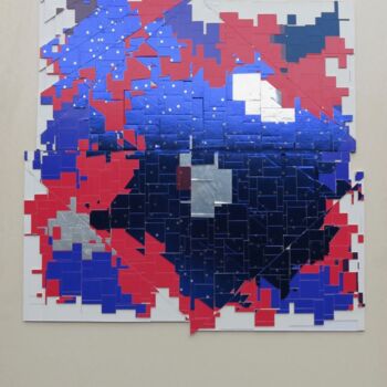 Dessin intitulée "Collage 2007" par Jean-Marie  Chourgnoz, Œuvre d'art originale, Papier