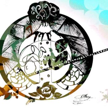 Drawing titled "Love no matter what" by Cathee Ebe, Original Artwork, Ink
