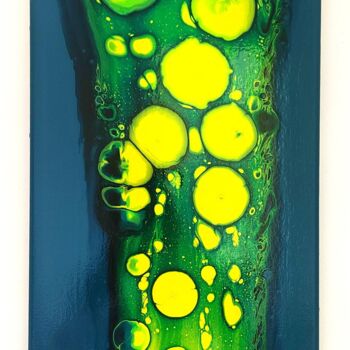 Painting titled "Extracellular Vesic…" by Benjamin  Fould, Original Artwork, Acrylic