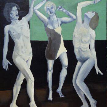Peinture intitulée "danse" par Guillaume Cord, Œuvre d'art originale, Acrylique