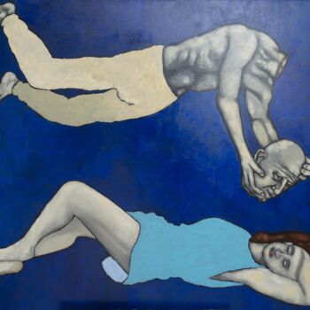 Peinture intitulée "le reve de Salomé" par Guillaume Cord, Œuvre d'art originale, Acrylique