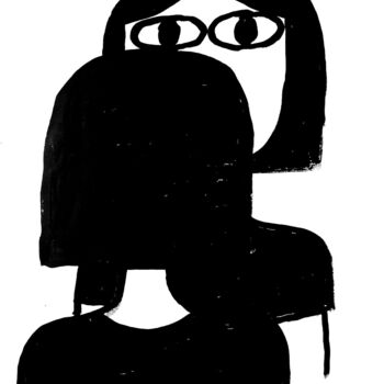 Drawing titled "untitled" by Antony Huchette, Original Artwork, Ink