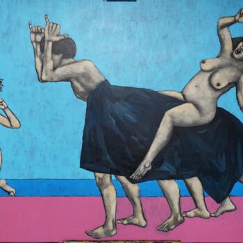 Peinture intitulée "europe" par Guillaume Cord, Œuvre d'art originale, Acrylique
