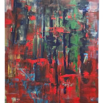 Painting titled "Indiscrétion 2" by Audrey Steiner, Original Artwork, Acrylic