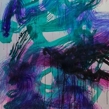 Drawing titled "2024 L'année du dra…" by Bernard Bonnet, Original Artwork, Ink