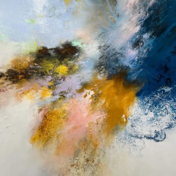 Peinture intitulée "Ignite" par Chris  Veeneman, Œuvre d'art originale, Tissu