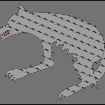 Digital Arts titled "Volf" by Mcniti11, Original Artwork