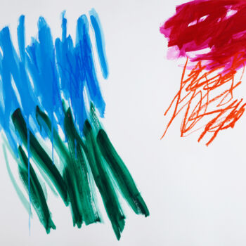 Peinture intitulée "0915-sans titre" par Claude Tétot, Œuvre d'art originale, Huile