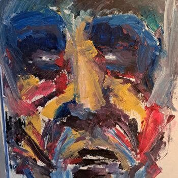 Painting titled "Trogne N°2" by Jean Marc Bramy, Original Artwork, Acrylic