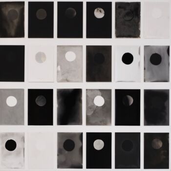Photographie intitulée "Les Heures" par Camille  Vignaud, Œuvre d'art originale, Photographie argentique