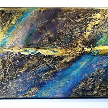 Painting titled "Filons" by Clauzan, Original Artwork, Acrylic
