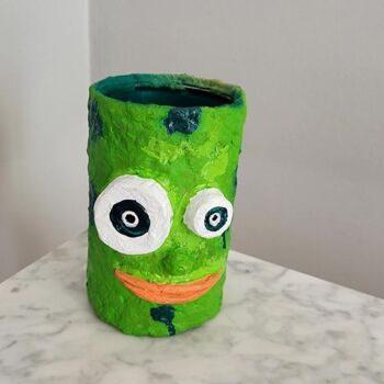 Sculpture titled "potoz03" by Adel Gastel, Original Artwork, Acrylic