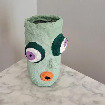 Sculpture titled "potoz24" by Adel Gastel, Original Artwork, Acrylic